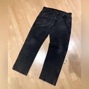 Vintage Black Wranglers 32” x 28”